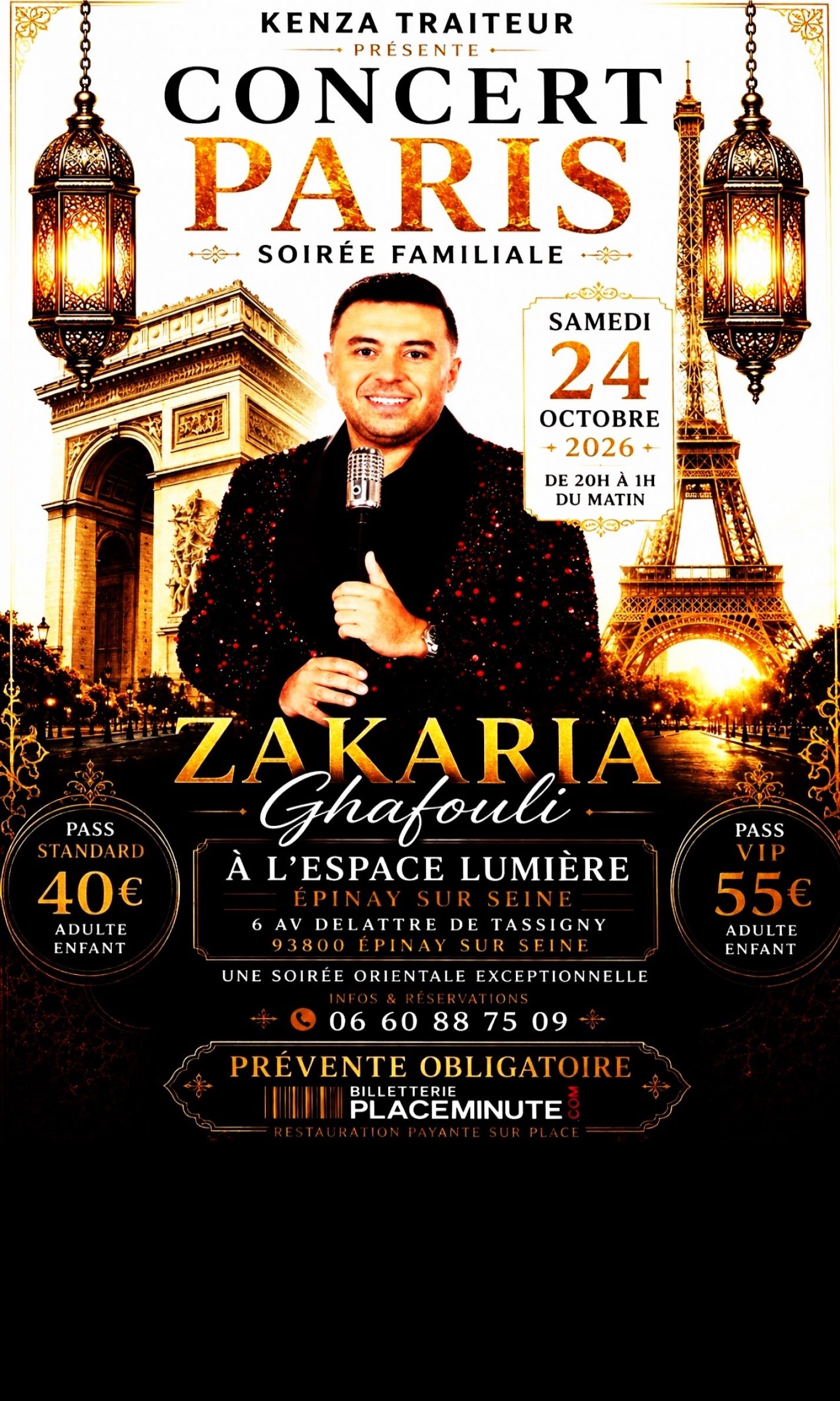 CONCERT ZAKARIA GHAFOULI AÏCHA TACHINOUITE 2026