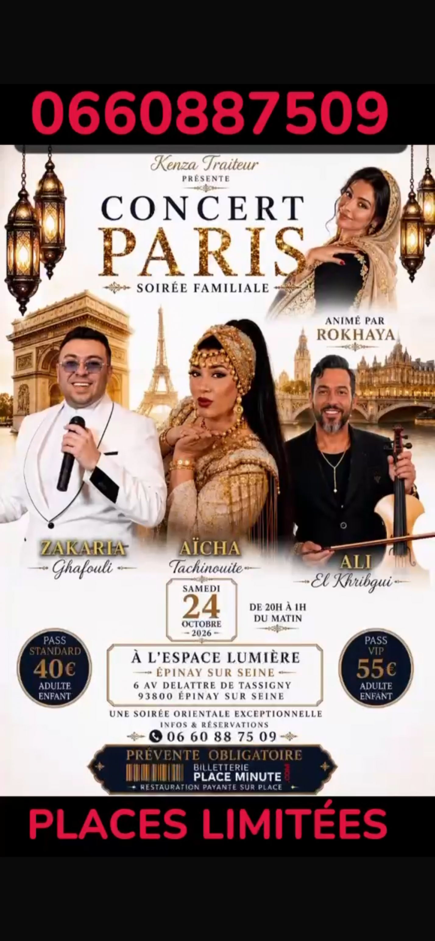 CONCERT ZAKARIA GHAFOULI AÏCHA TACHINOUITE ALI EL KHRIBGI 2026